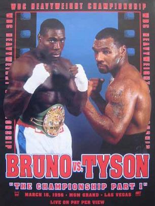 Чемпионский бой за титул WBC: Тайсон vs Бруно 2